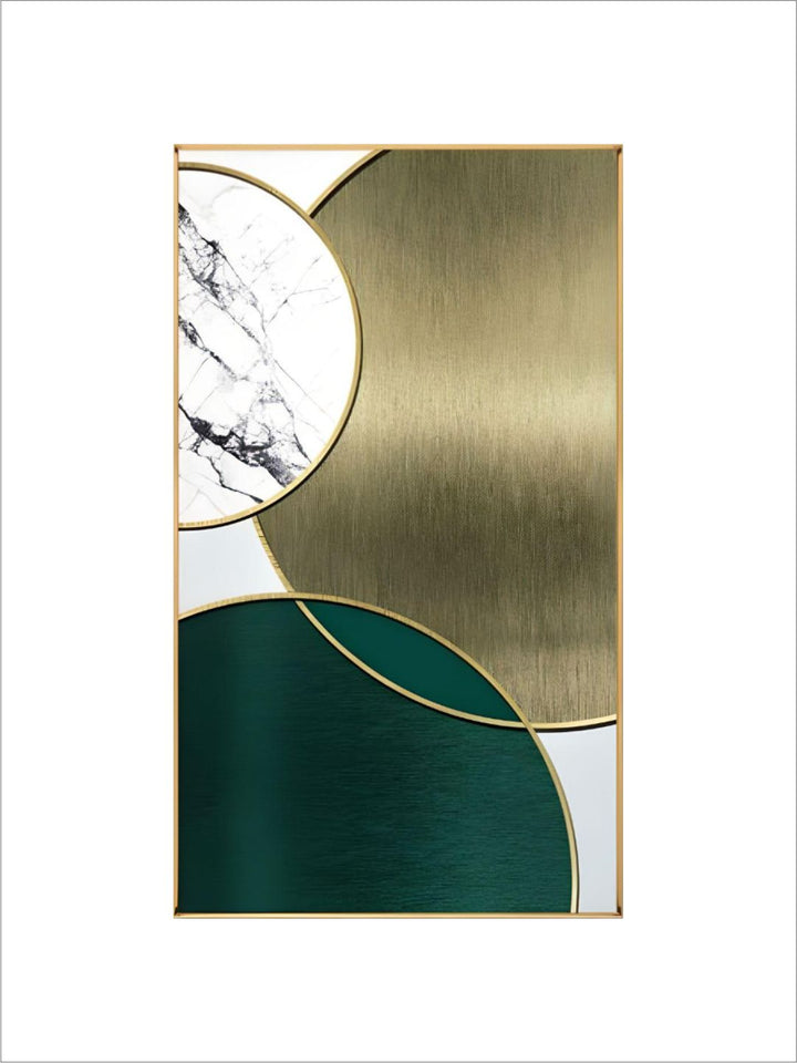 Modern Abstract Geometric Circles Wall Art Fine Art Canvas Prints Pictures For Luxury Living Room Dining Room Hotel Bedroom Home Office Art Decor