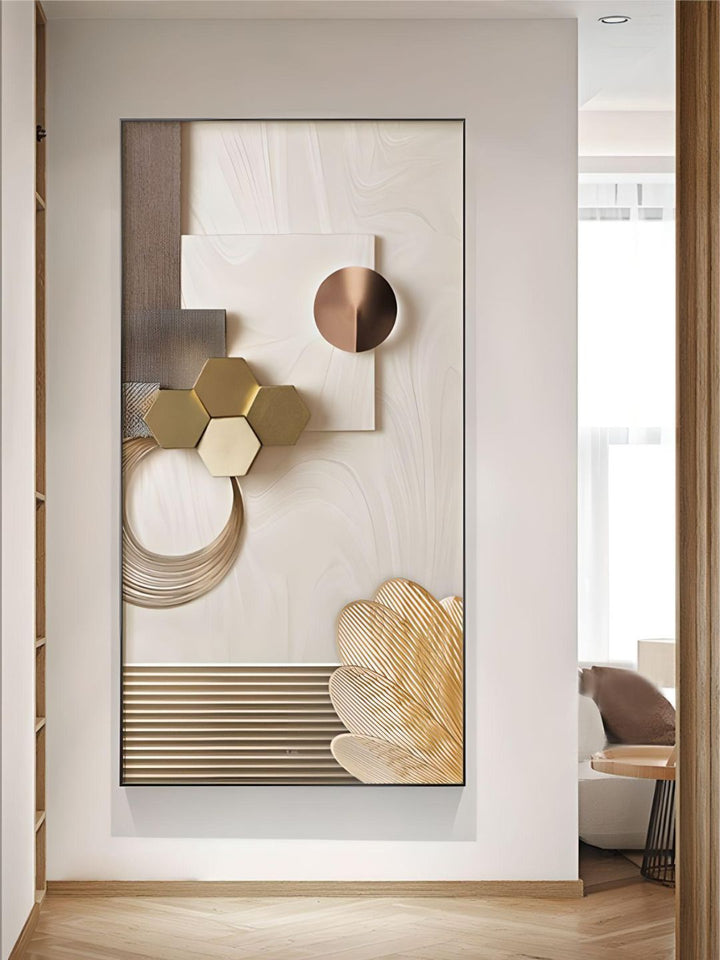 Modern Aesthetics Minimalist Futurist Abstract Wall Art Fine Art Canvas Prints Pictures For Modern Loft Apartment Living Room Home Office Interior Decor
