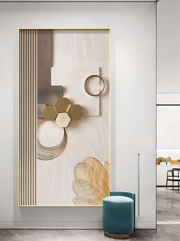 Modern Aesthetics Minimalist Futurist Abstract Wall Art Fine Art Canvas Prints Pictures For Modern Loft Apartment Living Room Home Office Interior Decor
