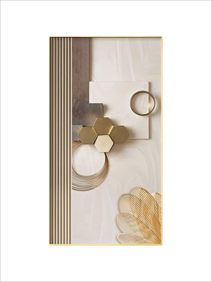 Modern Aesthetics Minimalist Futurist Abstract Wall Art Fine Art Canvas Prints Pictures For Modern Loft Apartment Living Room Home Office Interior Decor