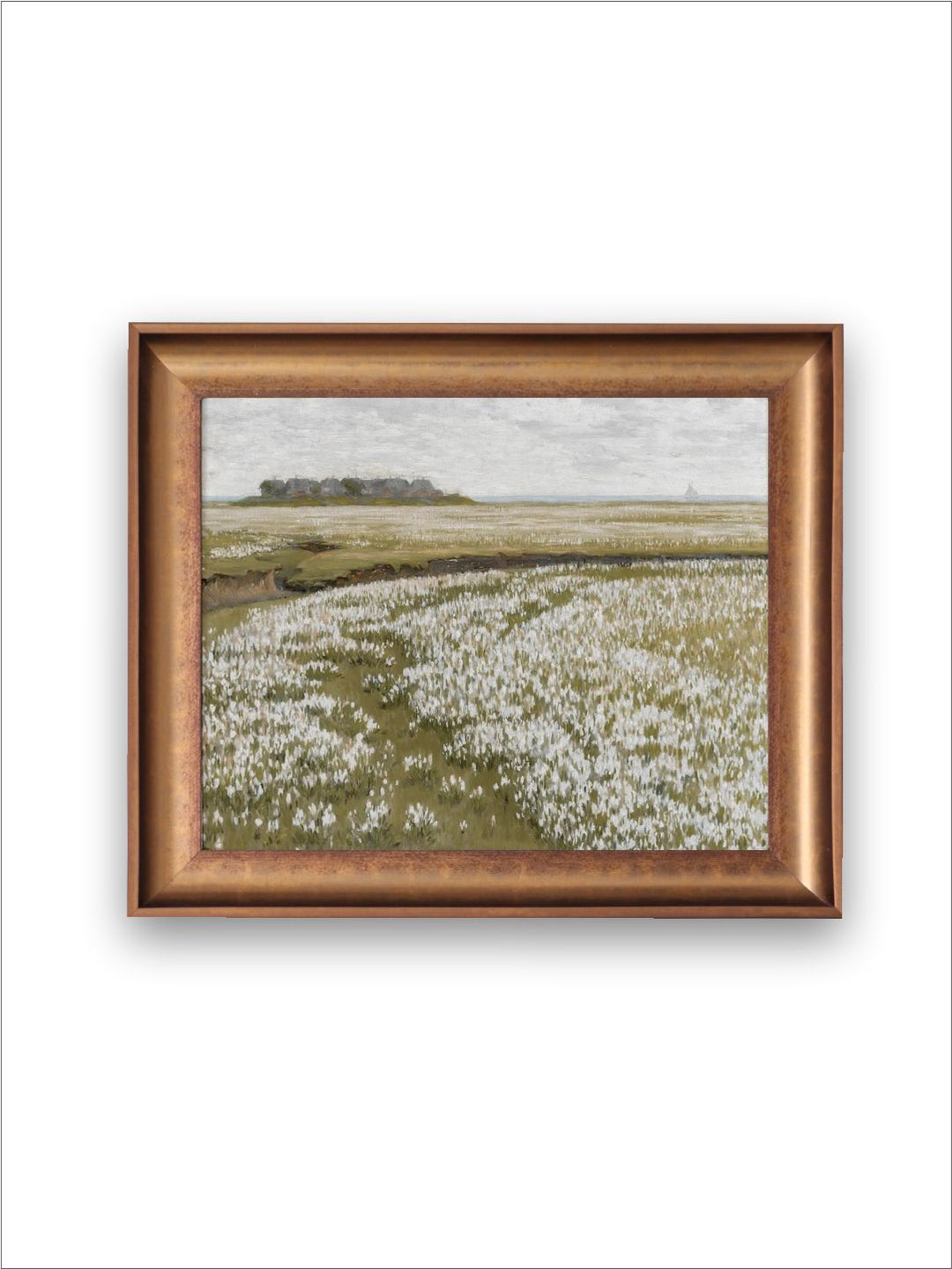 The Vintage Artistry Green Spring Meadow Wall Art