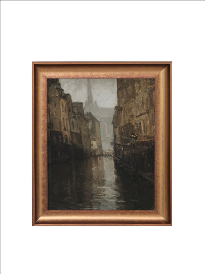 The Vintage Artistry Brown & Black Dark Wall Art