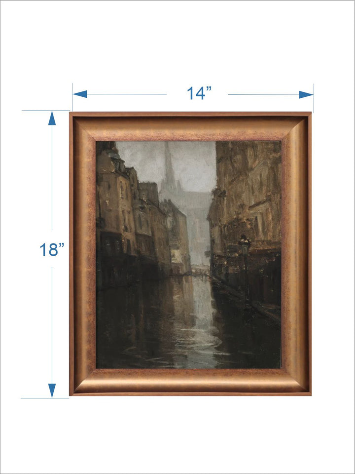 The Vintage Artistry Brown & Black Dark Wall Art