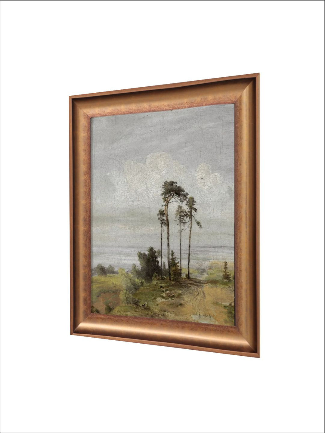 The Vintage Artistry Blue & Green Coastal Beach Wall Art