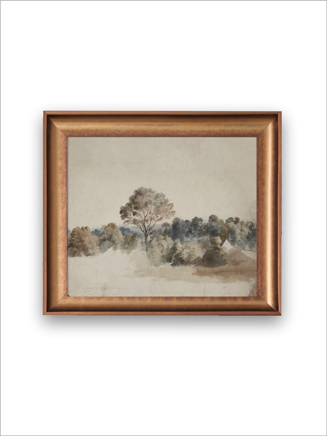 The Vintage Artistry Beige Farmhouse Wall Art