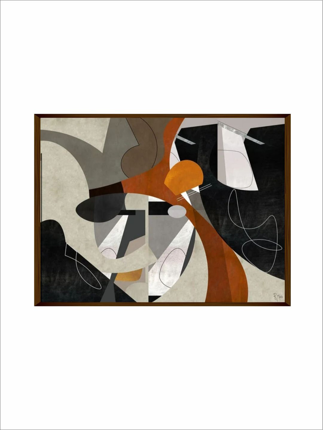 Rhythmic Dance of Earth Tones