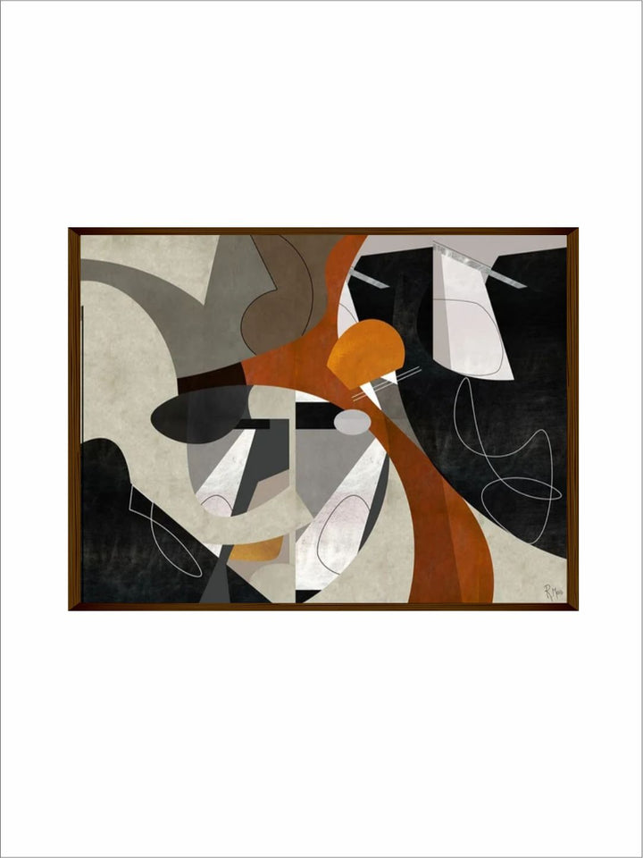 Rhythmic Dance of Earth Tones