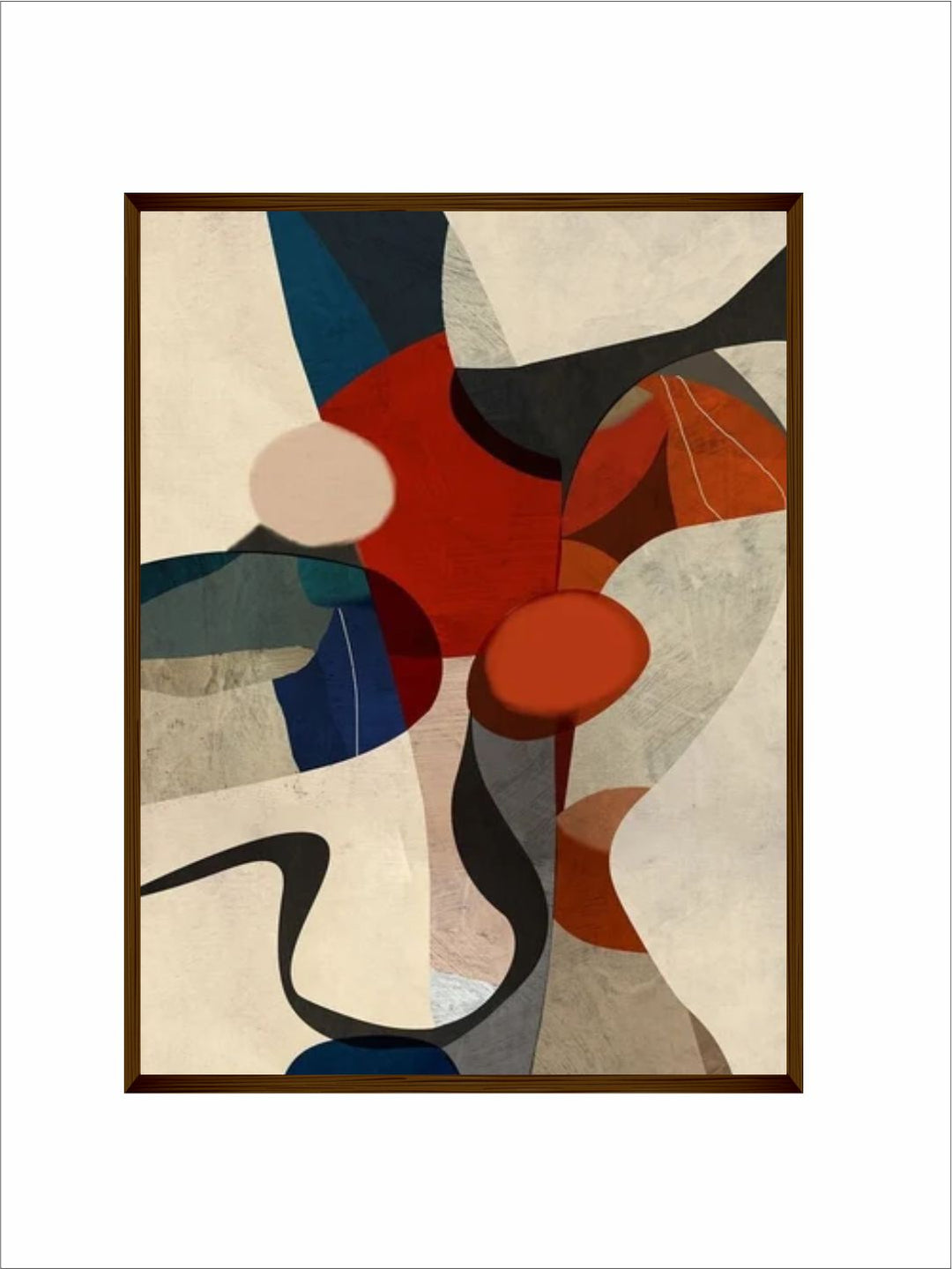 "Abstract Printed Painting Wall Art''