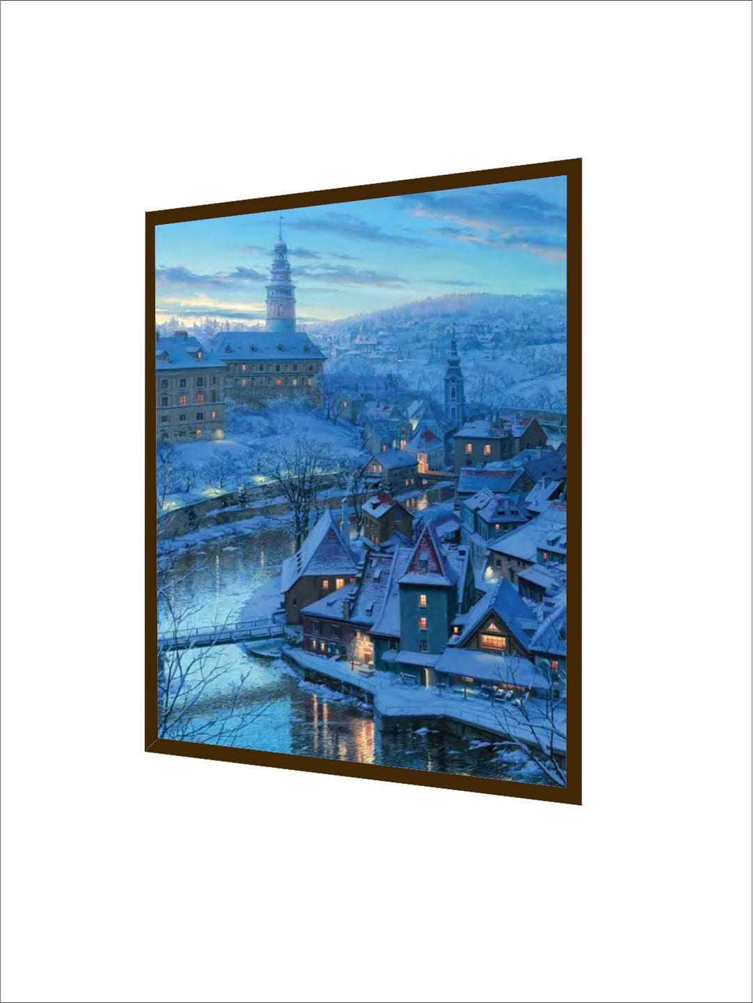 "Blue Photograph Framed Wall Art''