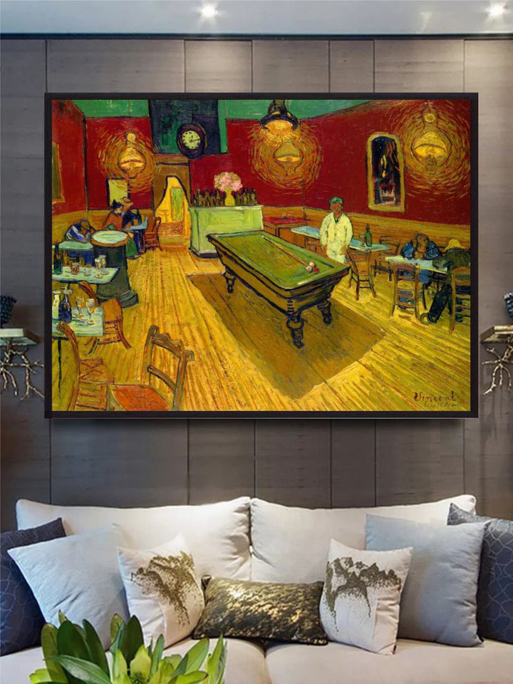 "Brown & Yellow Painting Framed Wall Art ''