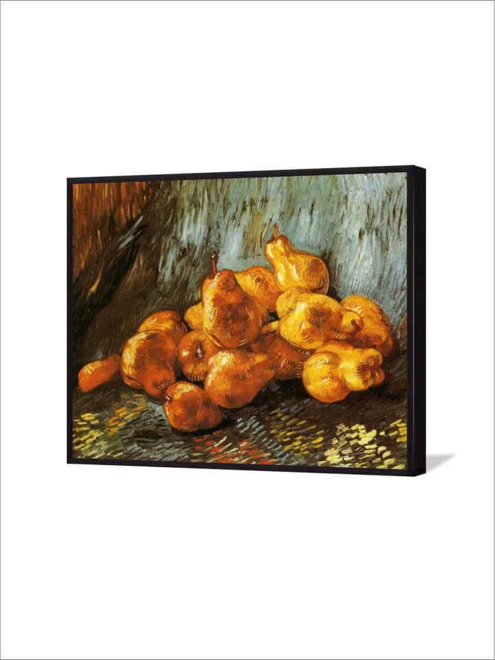 "Yellow & Green Abstract Design Framed Wall Art''