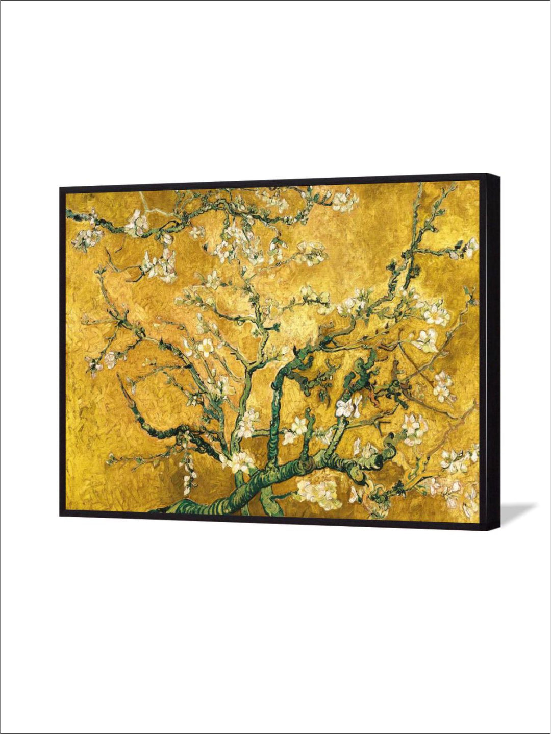 "Yellow & White Mandorlo In Fiore (Gold Variation) By Van Gogh''