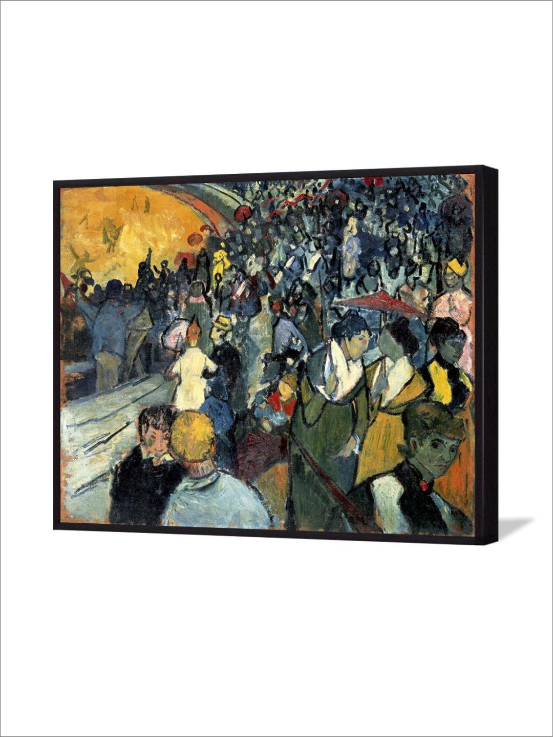 "Blue & Yellow The Arena at Arles By Van Gogh''
