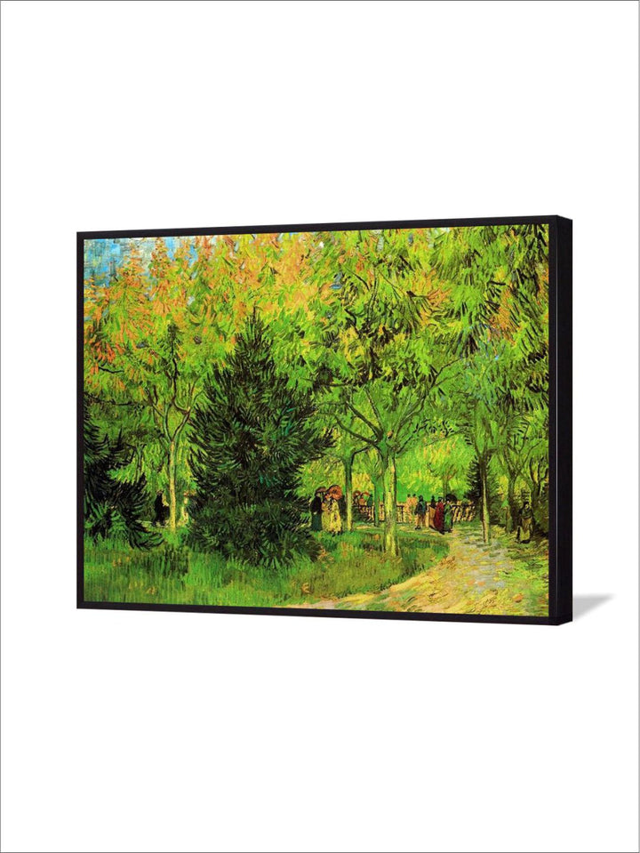 "Lane In Public Gardens Arles By Van Gogh Wall Art''