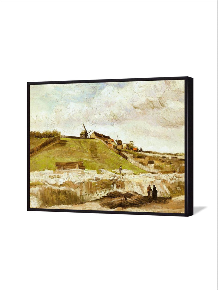 "Montmartre Quarry Mills By Van Gogh Wall Painting''