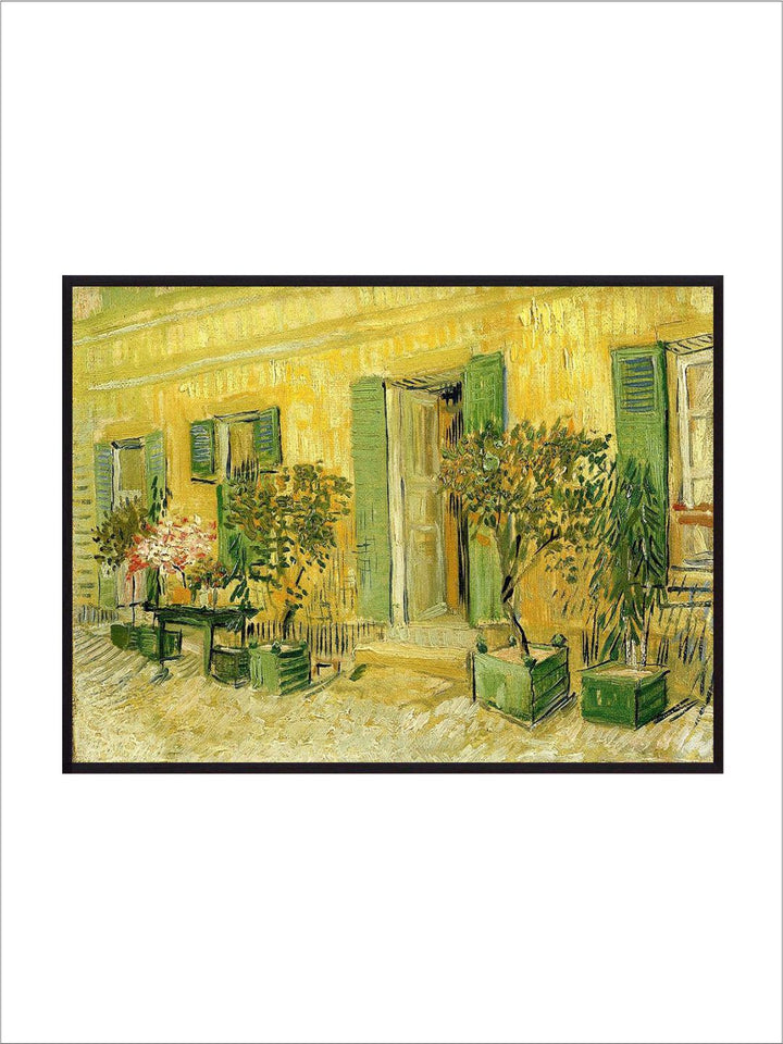 "Restaurant At Asnieres By Van Gogh Wall Painting''