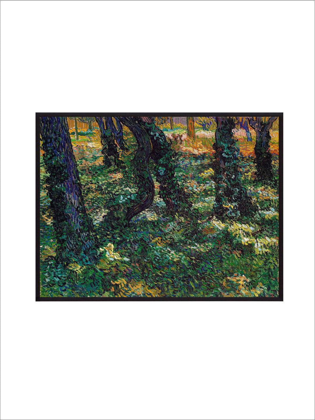 "Undergrowth 2 By Van Gogh Wall Art''