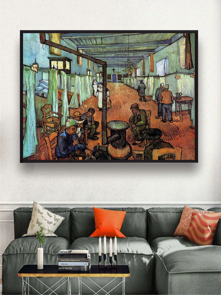 "Ward Hospital Arles By Van Gogh Wall Painting''