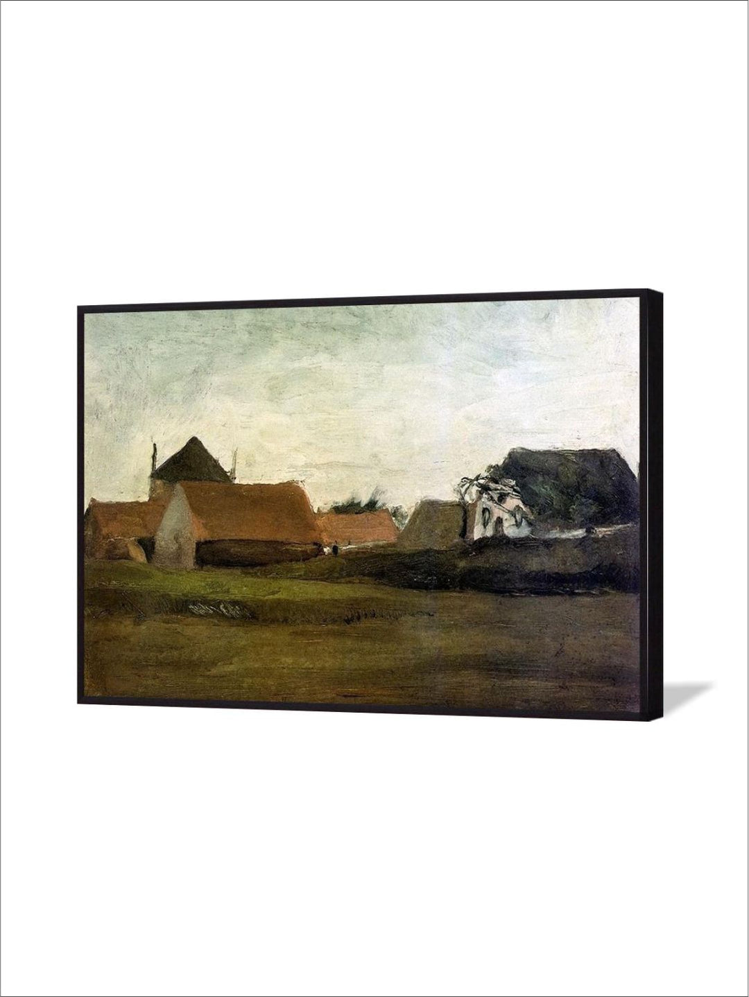 "Farm House Loosduinen Near The Hague By Van Gogh Wall Art Painting''