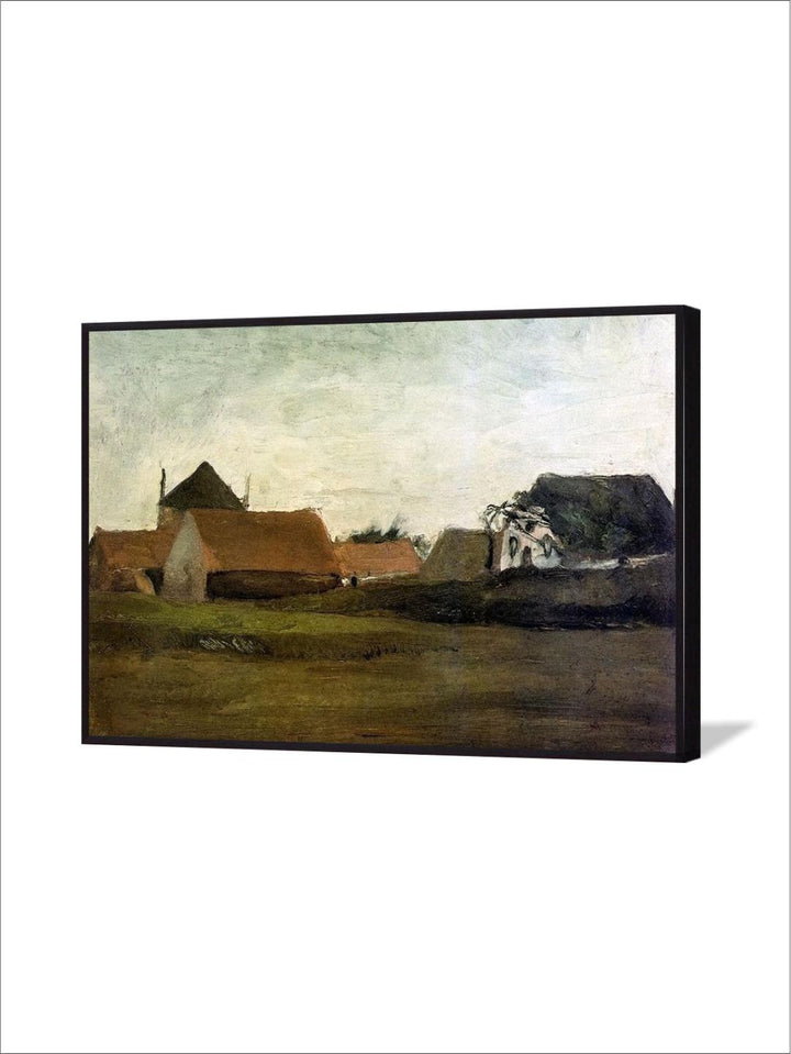 "Farm House Loosduinen Near The Hague By Van Gogh Wall Art Painting''