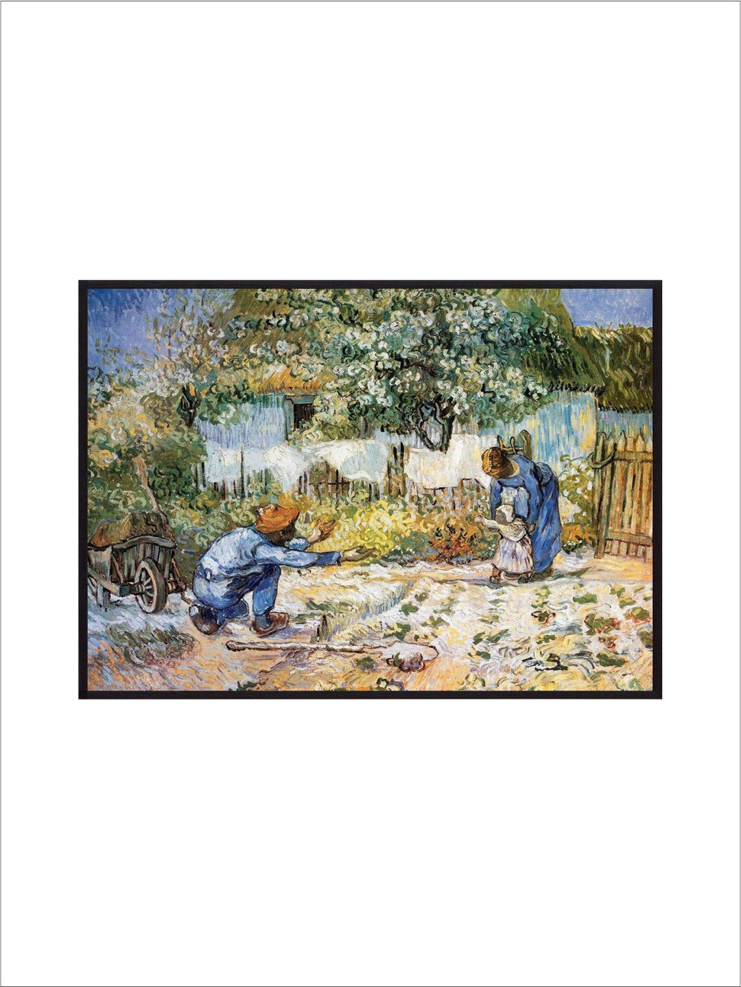 "First Steps By Van Gogh Painting ''