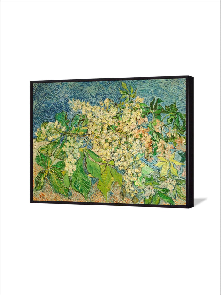 "Blossoming Chestnut Branch By Van Gogh Framed Painting''