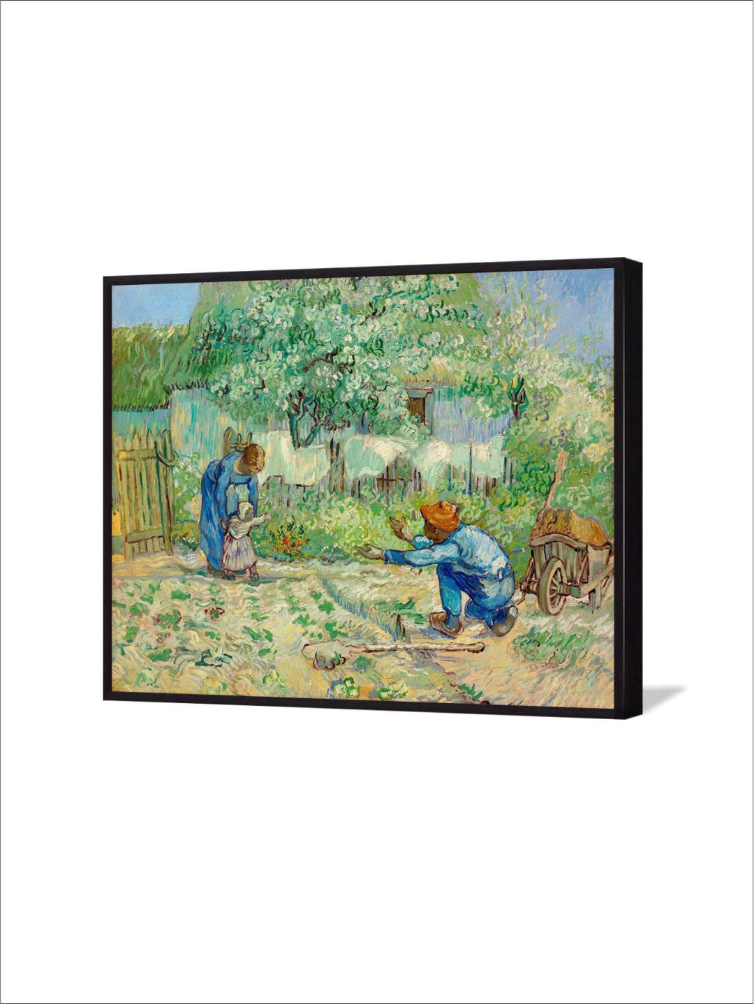"First Steps, after Millet By Van Gogh Wall Painting''