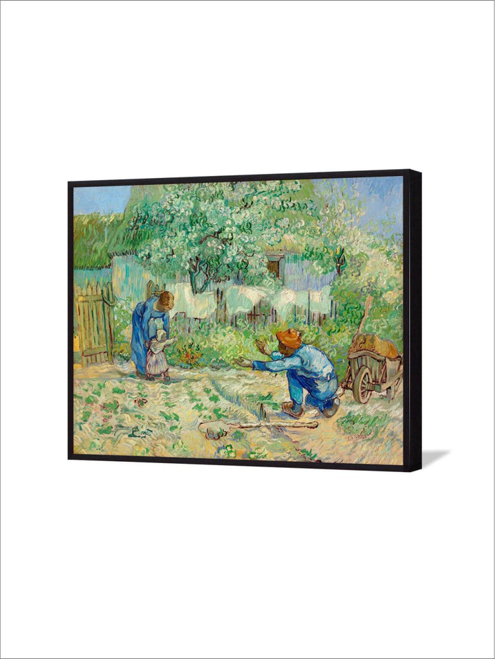 "First Steps, after Millet By Van Gogh Wall Painting''