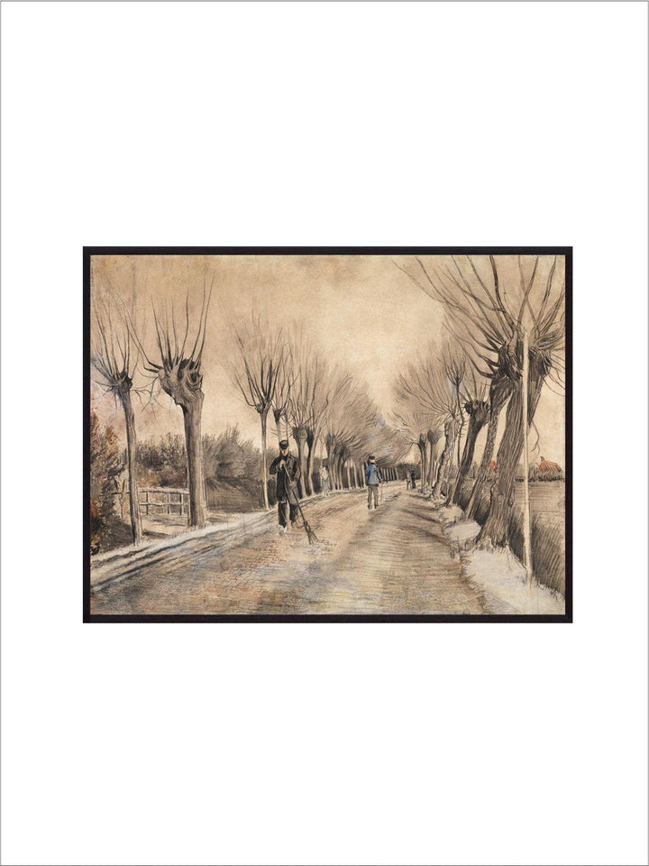 "Road in Etten By Van Gogh Framed Wall Art''