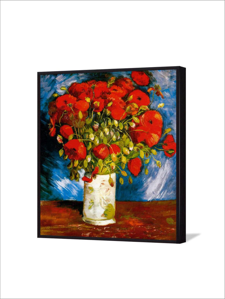 "Floral Abstract Framed Wall Art "