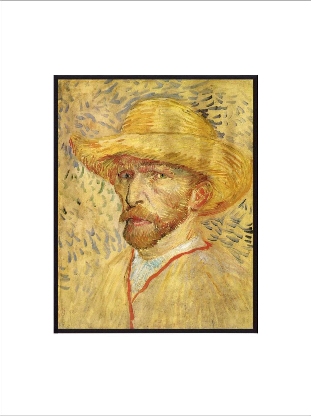 "Van Gogh Portrait Framed Wall Art "