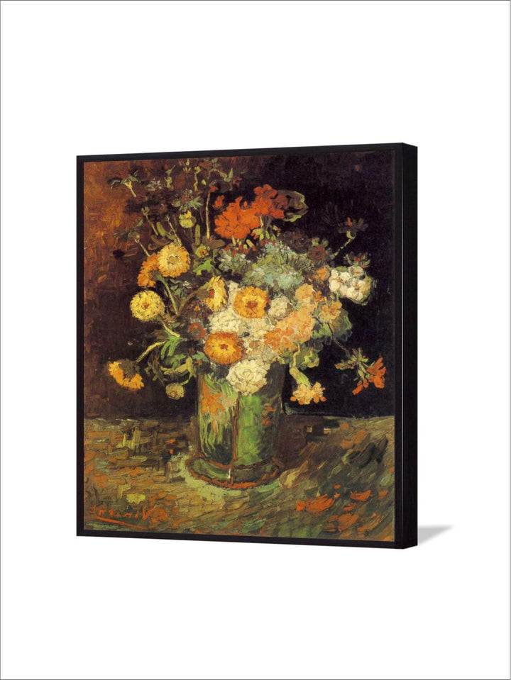 "Green Abstract Framed Wall Art "