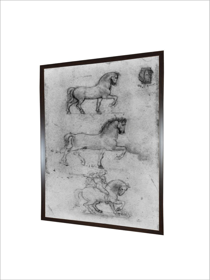 "Grey & Black Monument Painting Wall Art''
