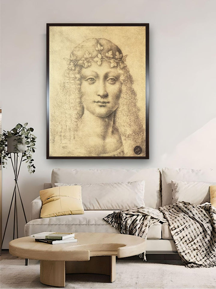 "Beige Canvas Painting Wall Art''