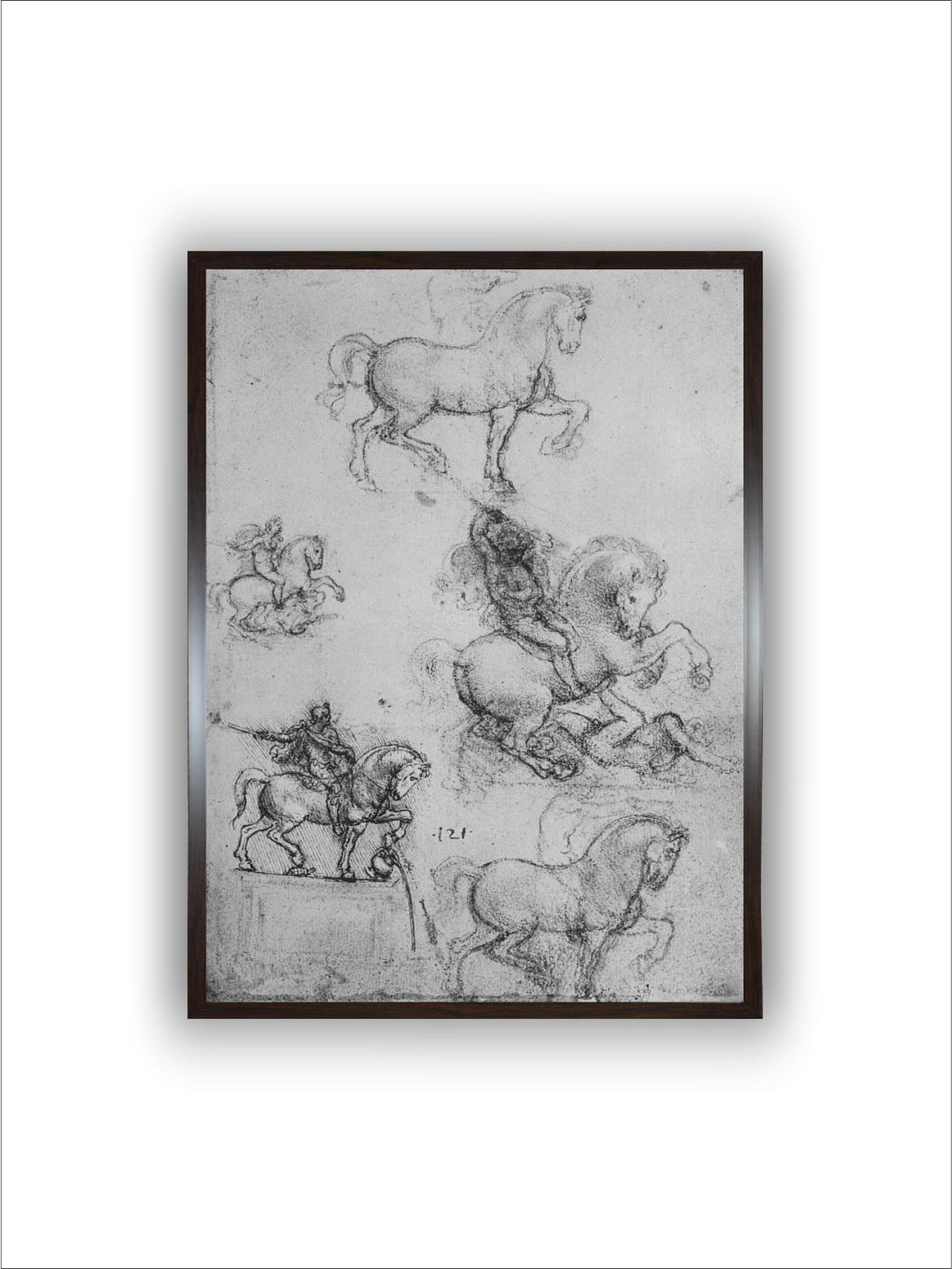 "Grey & Black Trivialize Monument Painting Wall Art''