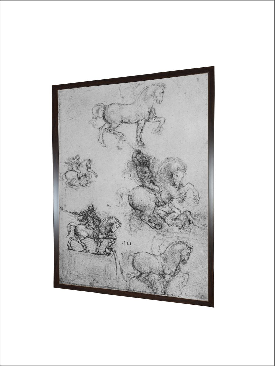 "Grey & Black Trivialize Monument Painting Wall Art''