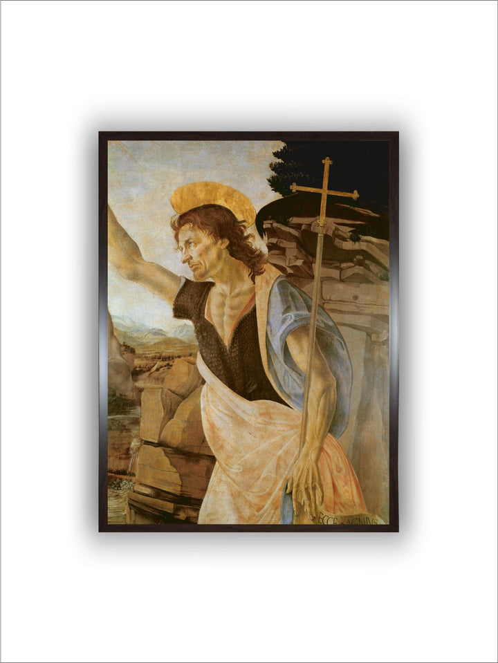 "Beige Wooden Painting Wall Art''