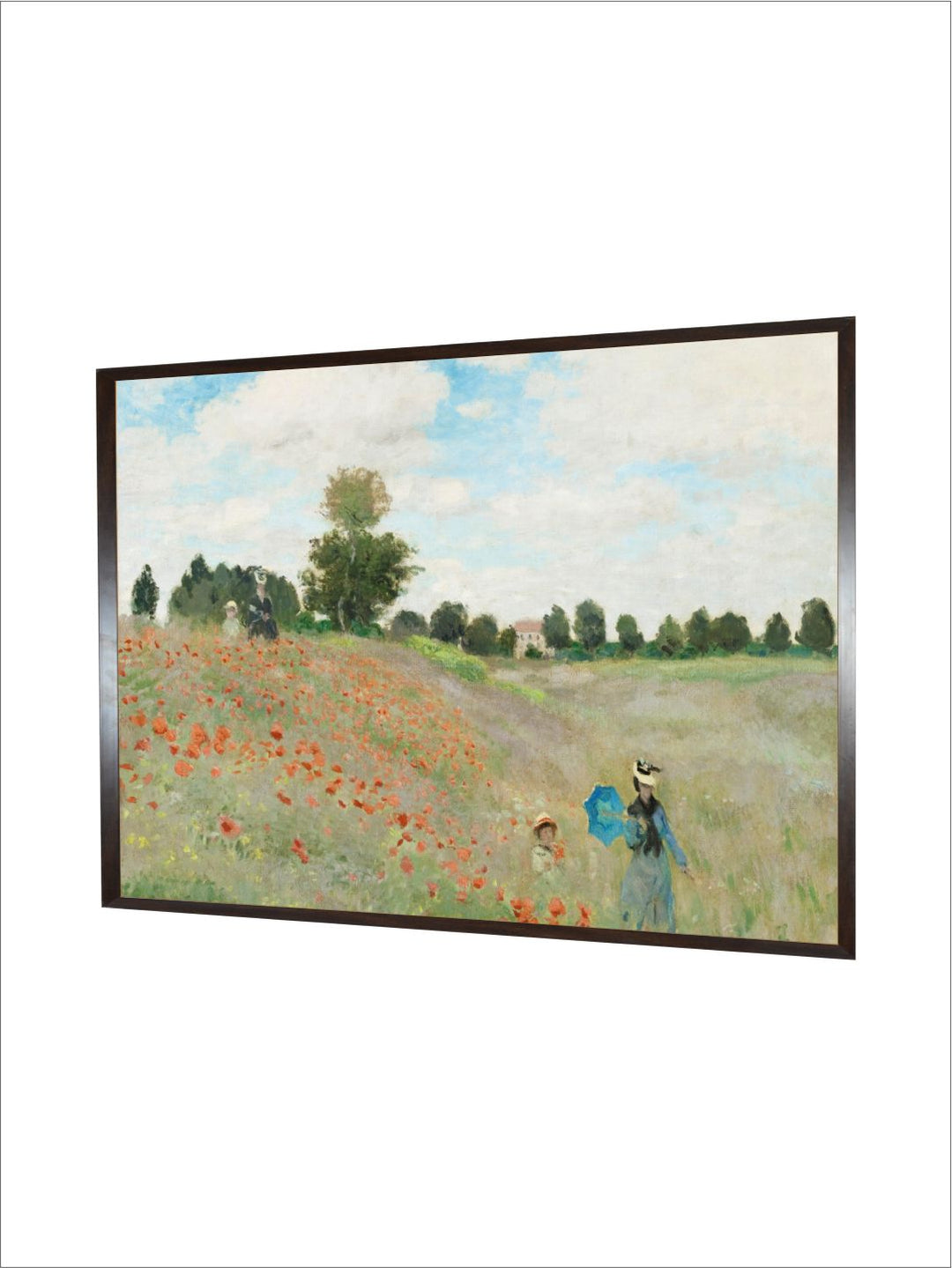 "Beige The Poppy Field Canvas Painting Wall Art''