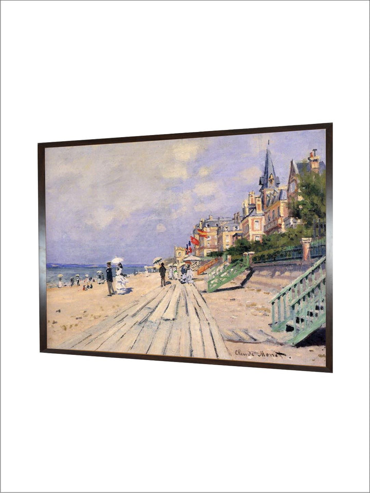 "Blue  Brown Wooden Painting Wall ArtBlue  Brown Wooden Painting Wall Art''
