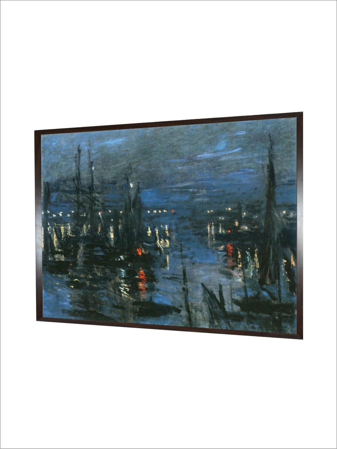 "Blue Wooden Painting Wall Art''