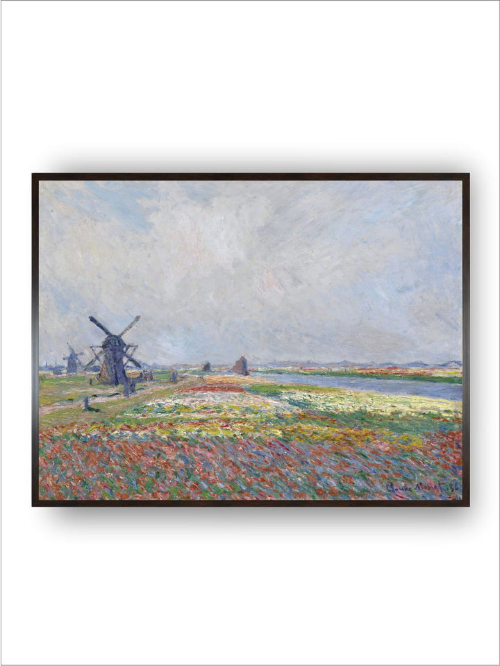 "Blue  Black Wooden Painting Framed Wall Art''