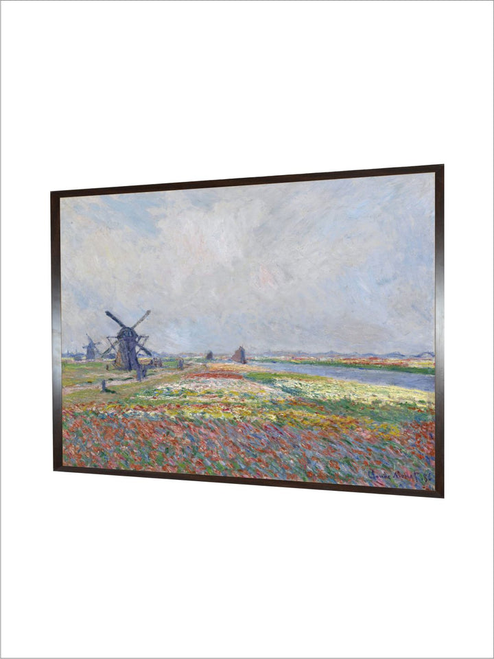 "Blue  Black Wooden Painting Framed Wall Art''