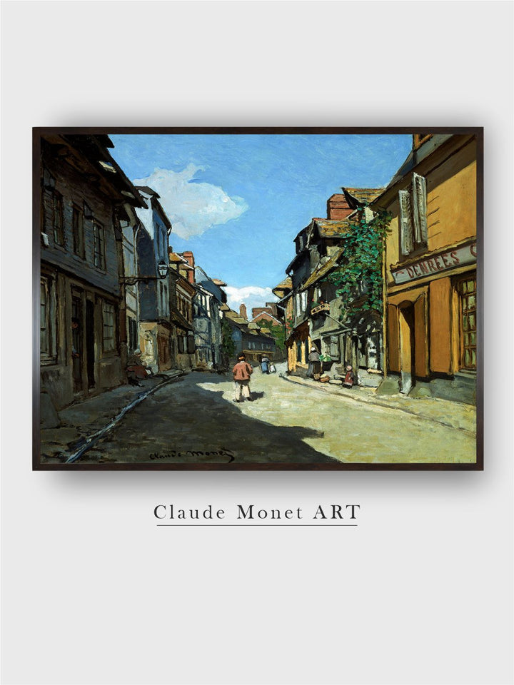 "Blue  Brown Paintings Framed Wall Art''