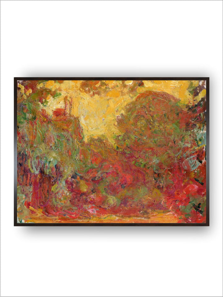"Brown  Black Painting Framed Wall Art''