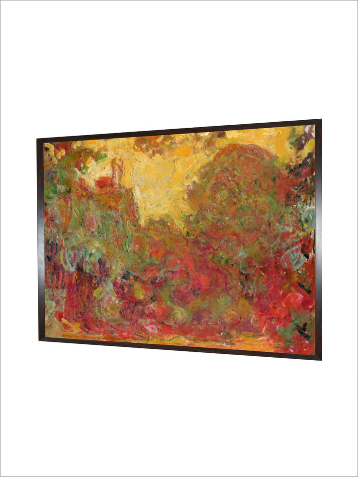 "Brown  Black Painting Framed Wall Art''