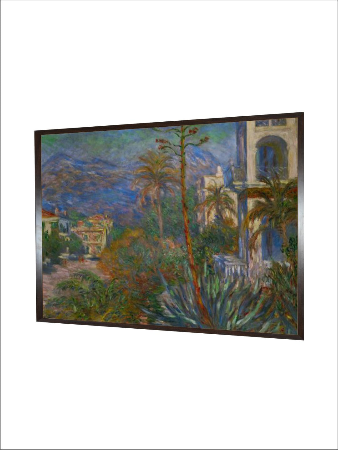 "Blue  Black Painting Framed Wall Art''