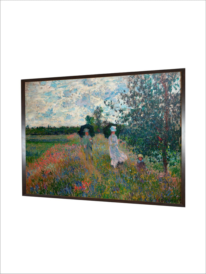 "Blue  Green Abstract Framed Wall Art''