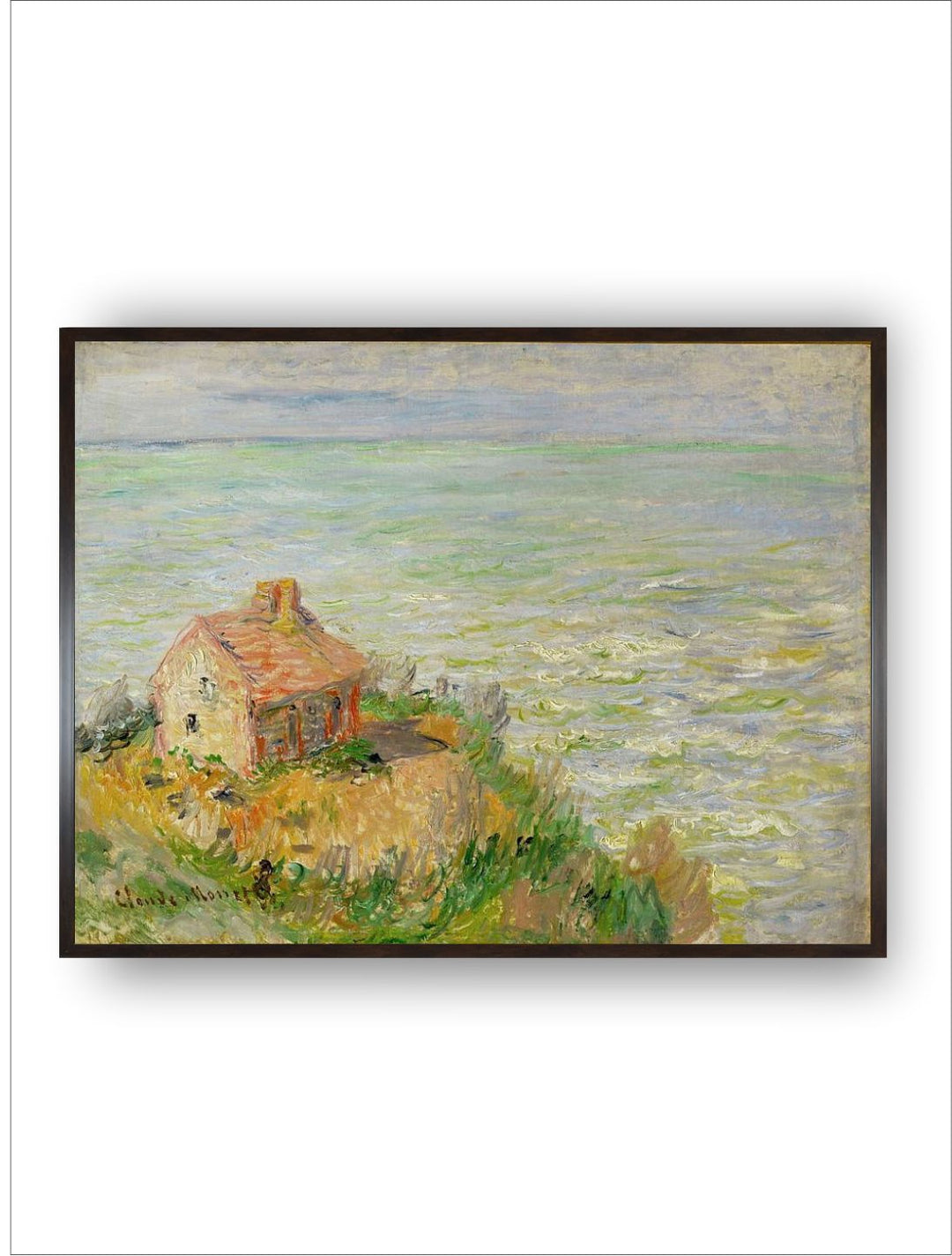 "Green  Black Painting Framed Wall Art''