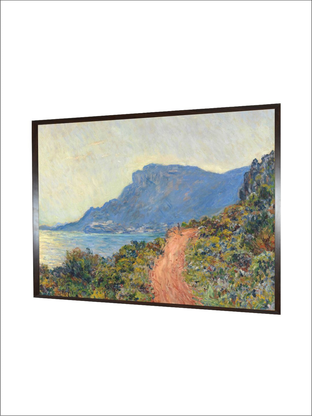 "Green  Blue Painting Wooden Framed Wall Art''