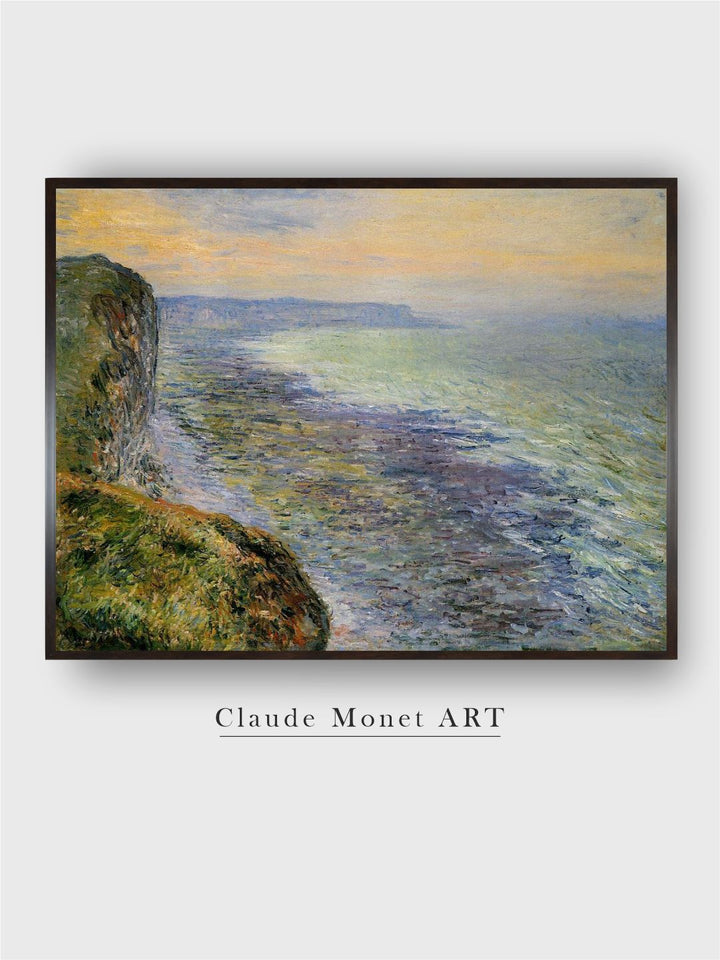 "Blue  Green The Sea Painting Wooden Framed Wall Art